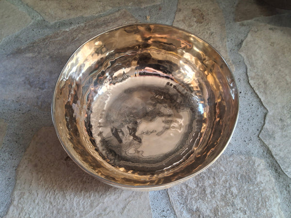 Bowl 909: 9.5" Ultibati Himalayan Singing Bowl 97 HZ G2-18