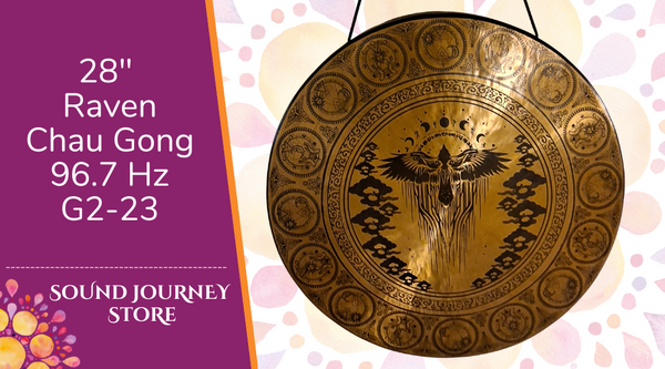 28" Chau Gong "Raven" 96.7 Hz G2-23