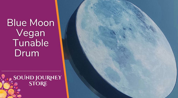 16" and 20" Blue Moon Vegan Tunable Hand Drum