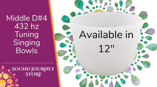 Middle D#4: 432 hz Tuning Singing Bowls
