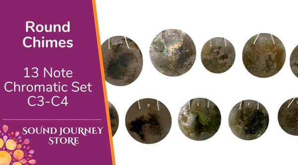Round Chime Chromatic Set: C3-C4 - 13 notes