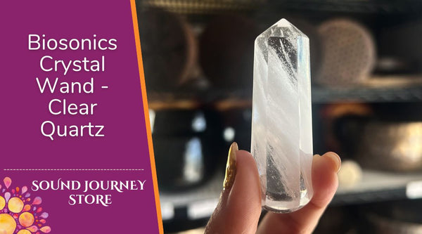 Biosonics Crystal Wand - Clear Quartz