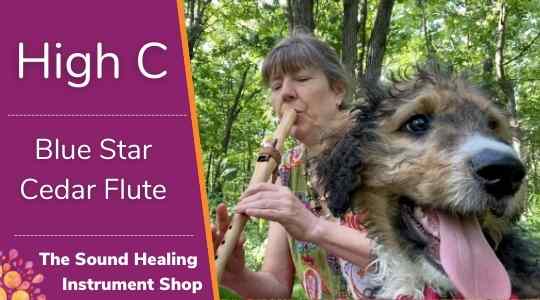 High C minor Cedar Flute