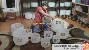 22 Minute Sound Bath for Caitlin Low D3 with Description at the End