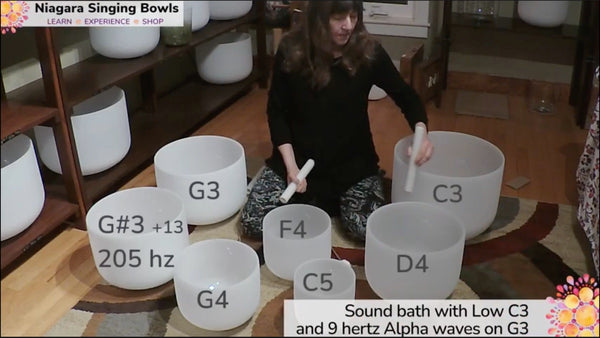 Sound Bath with Low C and Alpha Waves