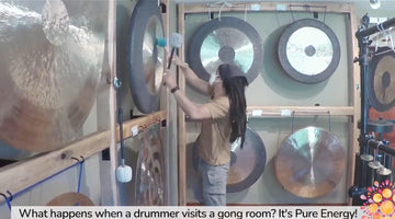 Fun with a Drummer in the Gong Room