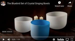 Choosing a Set of Three Crystal Singing Bowls