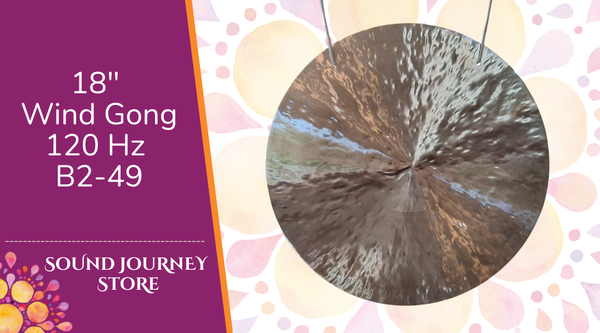 18" Wind Gong 120 Hz B2-49