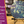 Load image into Gallery viewer, 19&quot; Purple Aqua Tan Elk Skin Pine Frame 13 Moon Hand Drum
