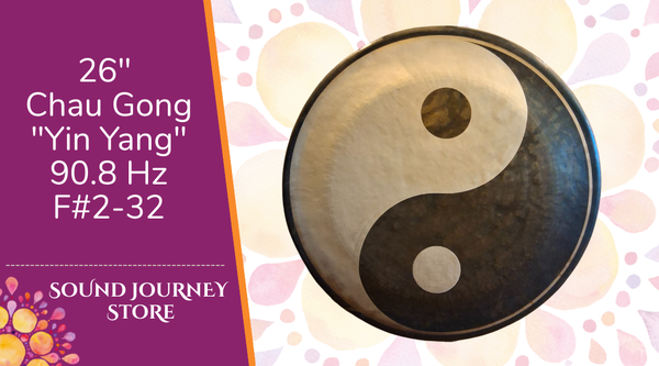 26" Chau Gong "Yin Yang" 90.8 Hz F#2-32