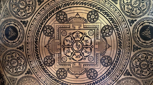 28" Thanka Art Chau Gong 84 hertz E2+41