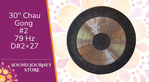 30" Chau Gong #2 79 Hz D#2+27