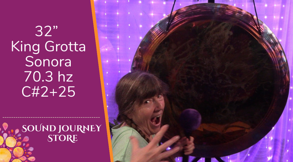 32" Grotta Sonora King Gong 70.3 Hz C#2+25