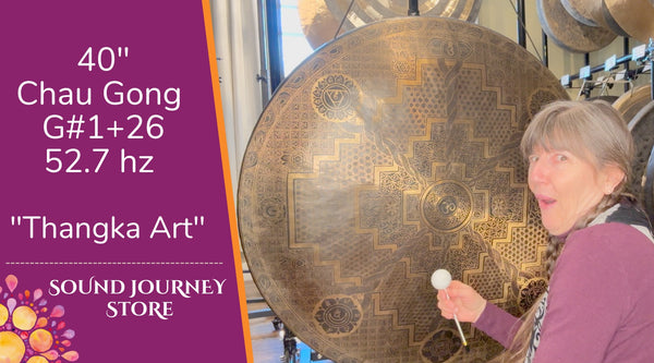 40" Chau Gong "Thangka Art" 52.7 Hz G#1+26