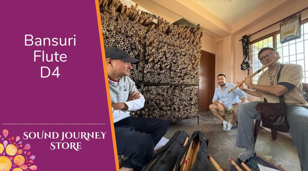 D4 Bansuri Flute