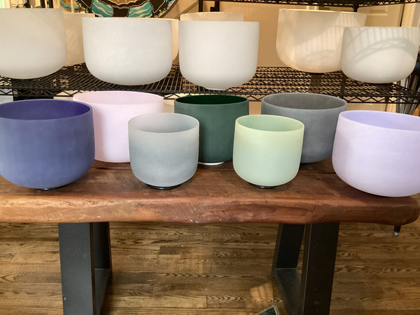 Middle C4: Perfect Pitch Crystal Singing Bowls