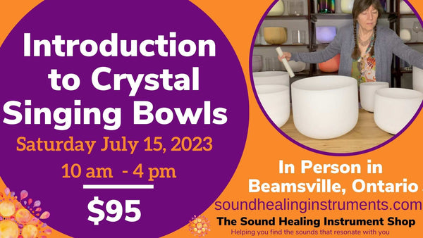 Introduction to Crystal Singing Bowls