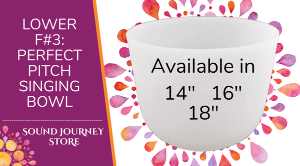 Lower F#3: Perfect Pitch Singing Bowl