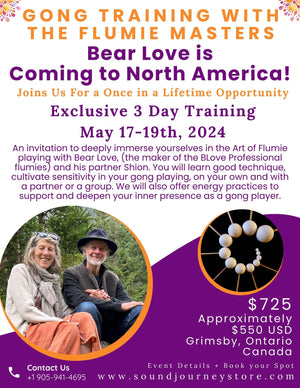 Bear Love Flumie Training for Gong Players