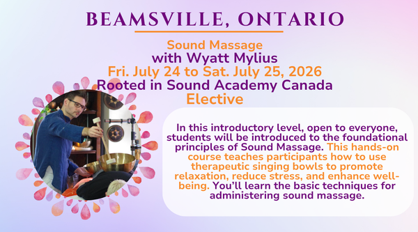 Sound Massage July 2026