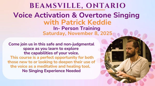 Voice Activation & Overtone Singing Workshop