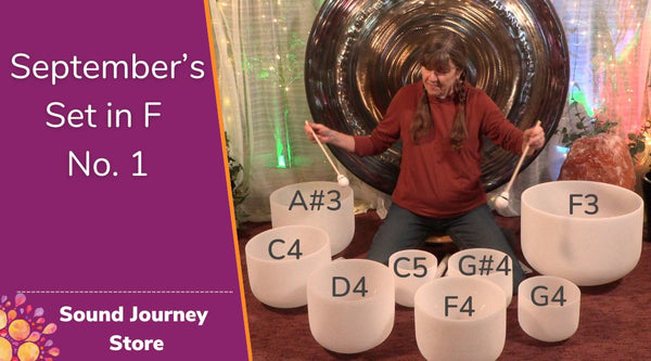 September's Set of 8 Option No. 1 - F3 A#3 C4 D4 F4 G4 G#4 C5