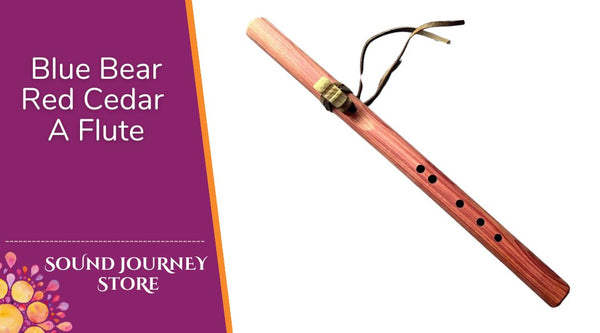 A minor Blue Bear Flutes Red Cedar Flute