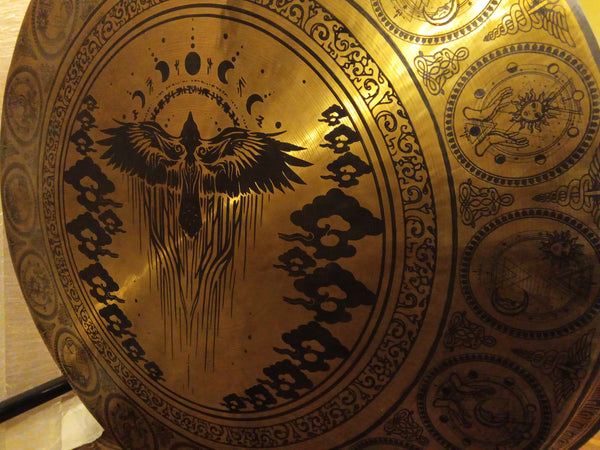 28" Chau Gong "Raven" 96.7 Hz G2-23