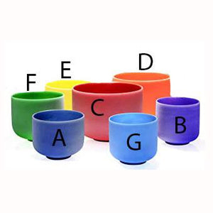 9" Higher A#4 Coloured Perfect Pitch Singing Bowl