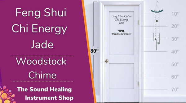 Woodstock Chime - Feng Shui Chi Energy - Jade