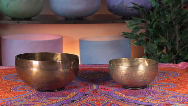 Unity - Set 2 of New Himalayan Singing Bowls