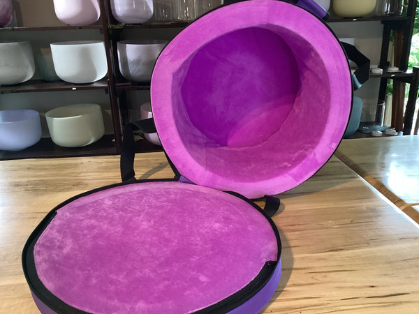 Deluxe Purple Padded Bags for Singing Bowls